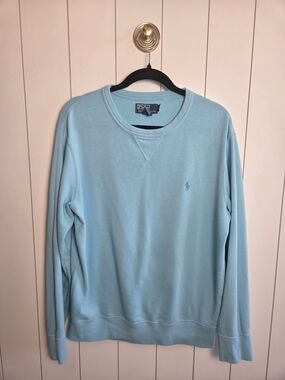Ralph Lauren Light Blue Crewneck Sweatshirt